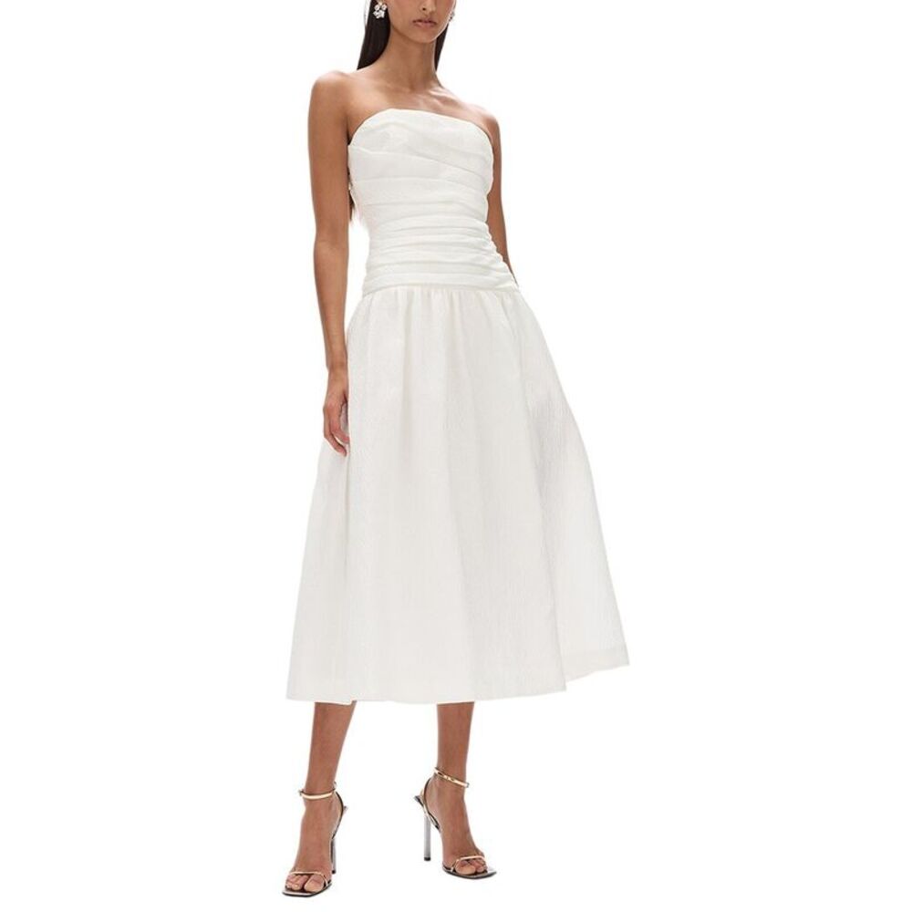 Rachel Gilbert Womens  Sophia Flared Dress